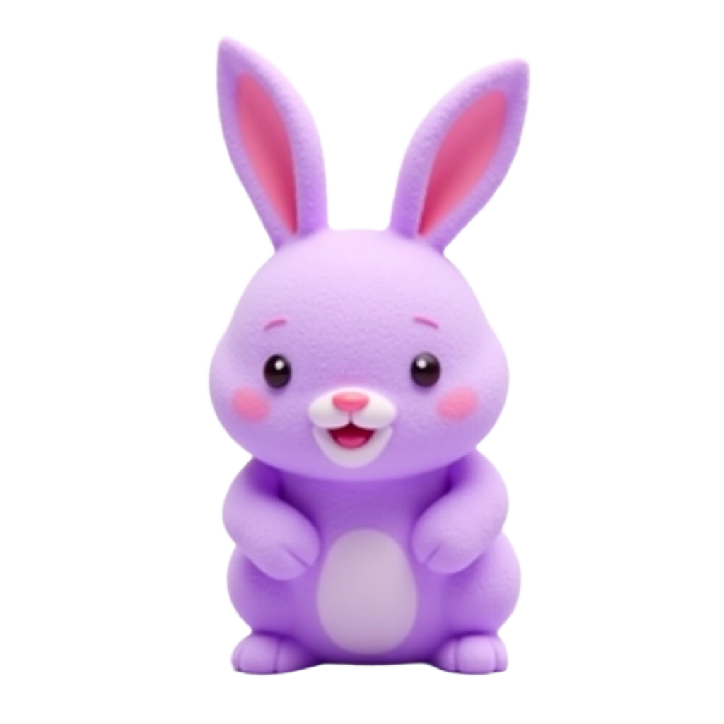 Purple Bunny Toy